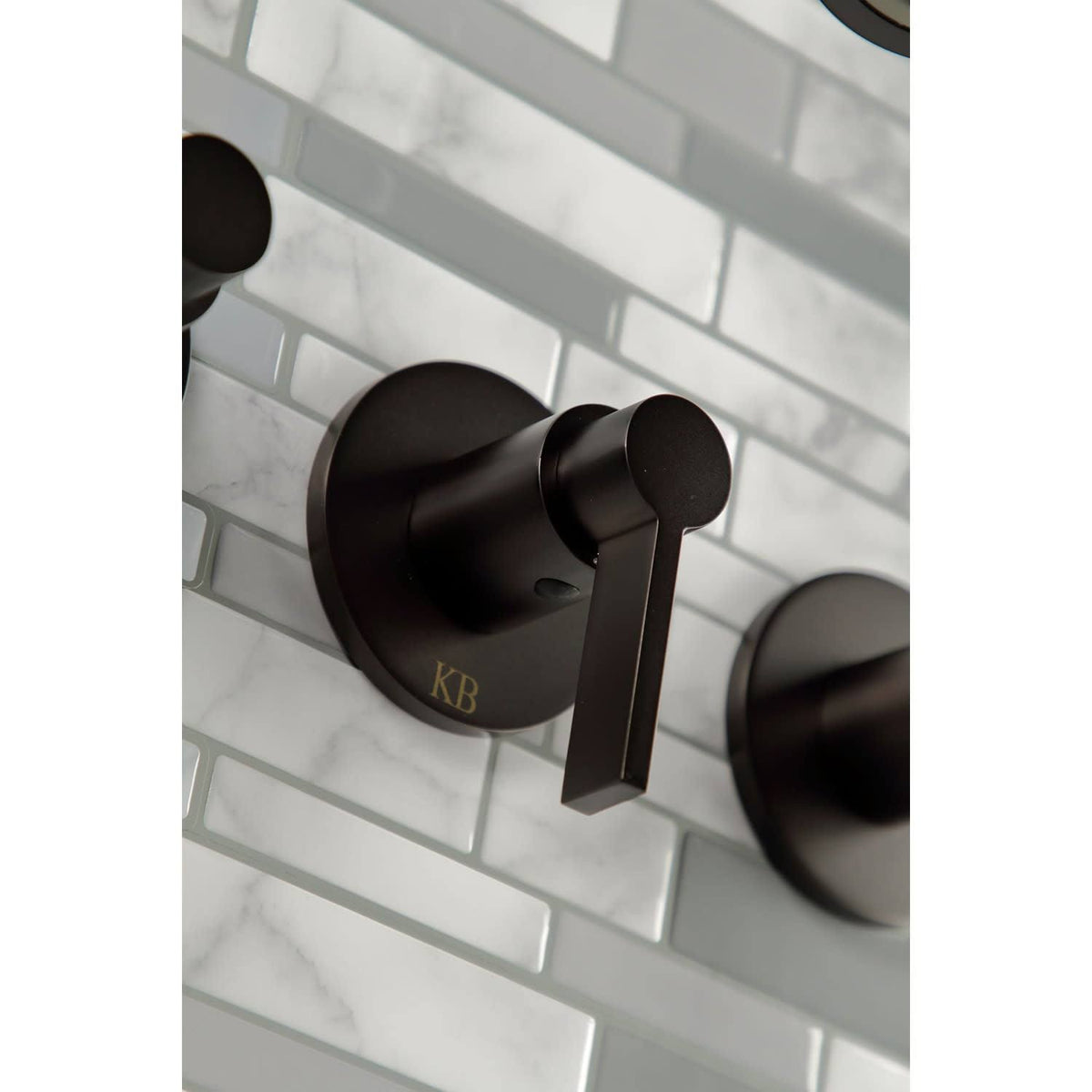 Three Handle Tub and Shower Faucet T5940