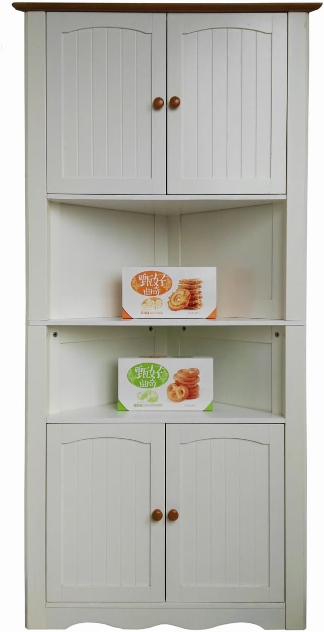 White Corner Cabinet M585626