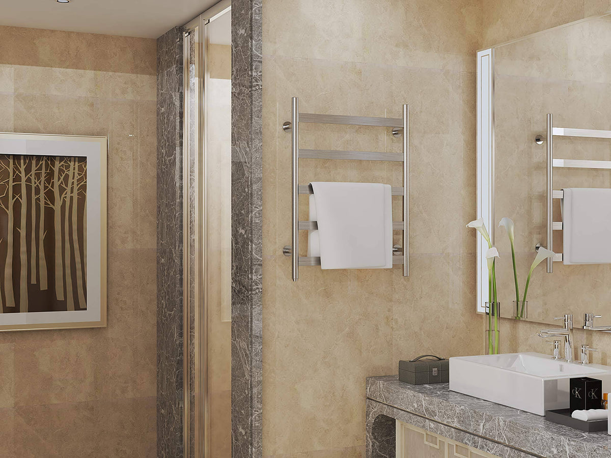 Brush Polish Towel Warmer L73442