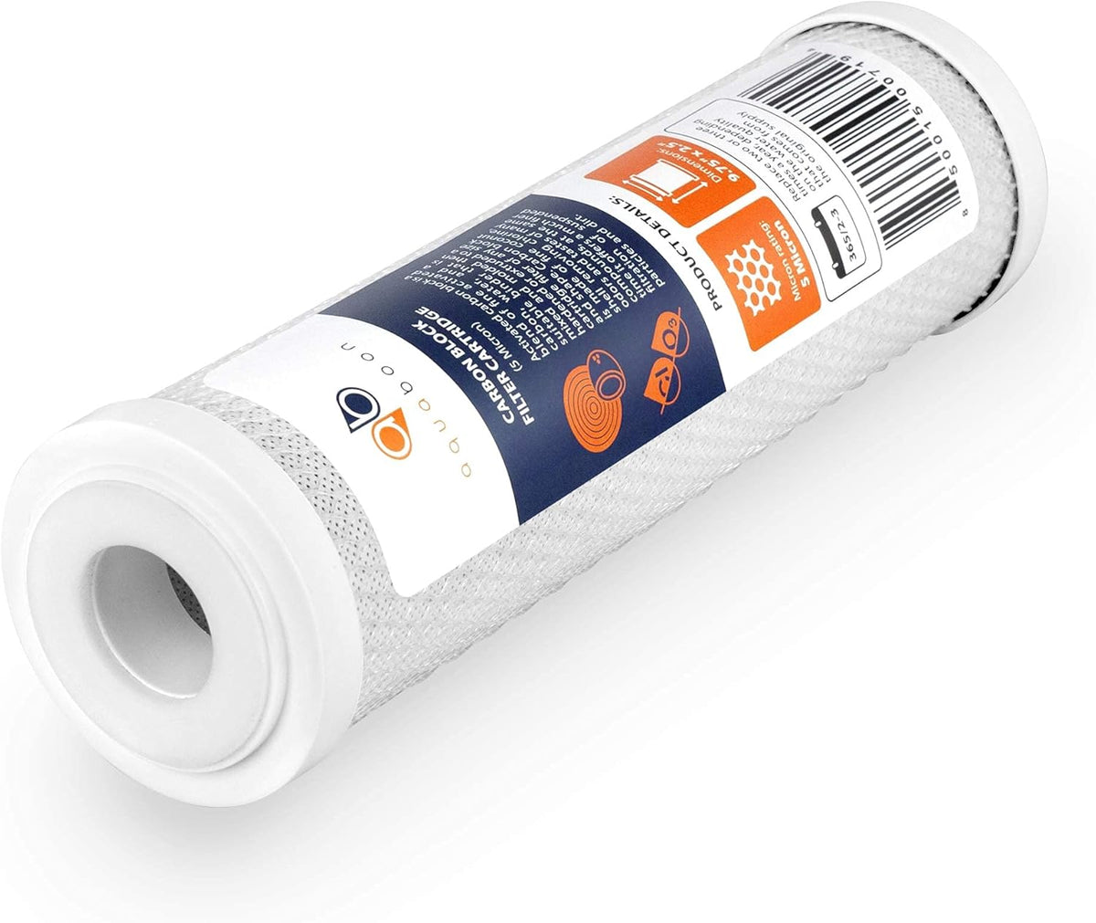 12-Pack 5 Micron 10 inch Sediment & CTO Carbon Filters Y396