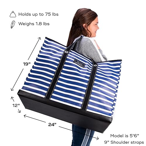 Extra Large Tote Bag with Zipper Closure and Handles S144459