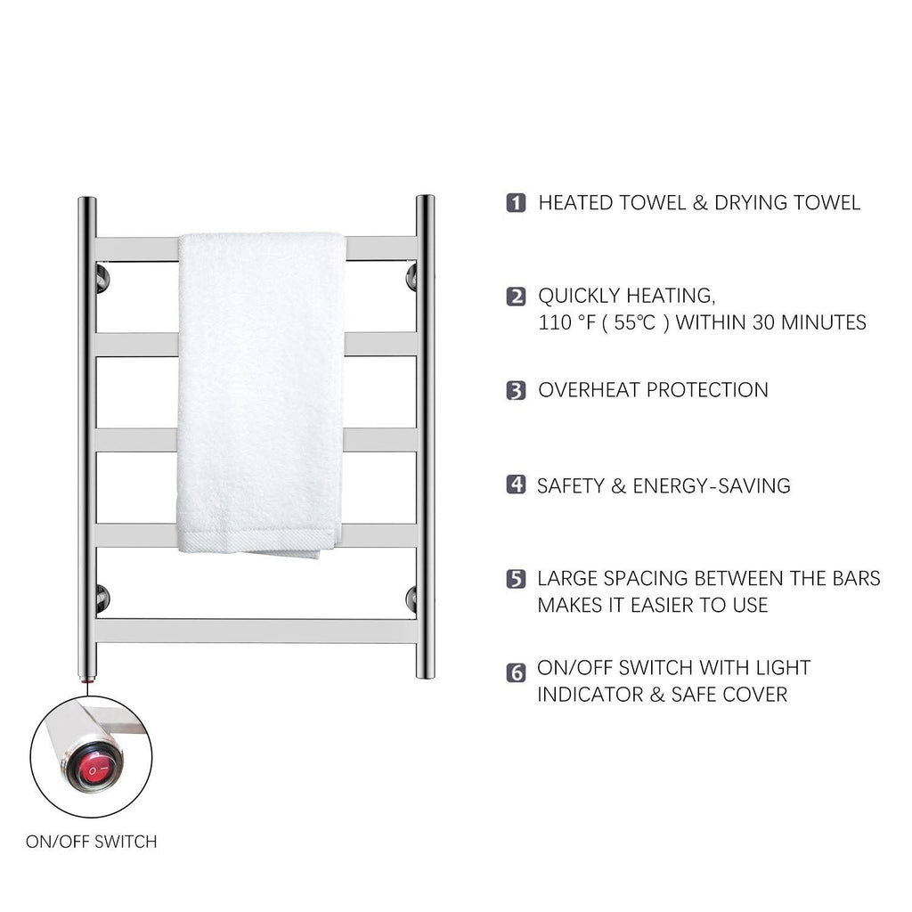 Brush Polish Towel Warmer L73442