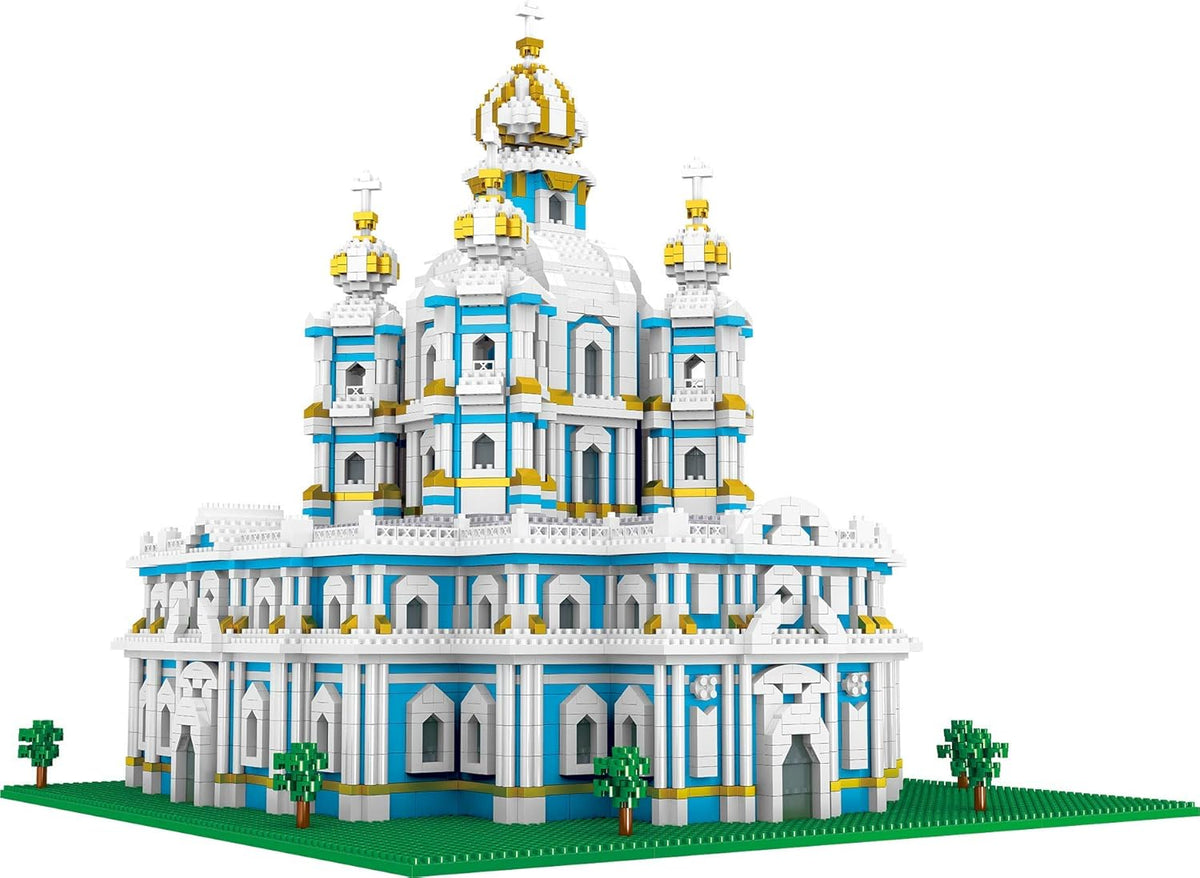 3D Puzzle Smolny Cathedral Building Model Set 3750 Pieces U1095