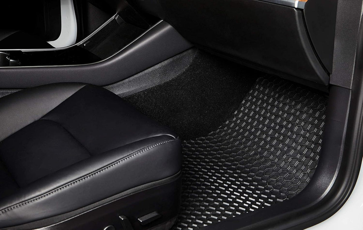 Black Rubber Cargo Mats F687