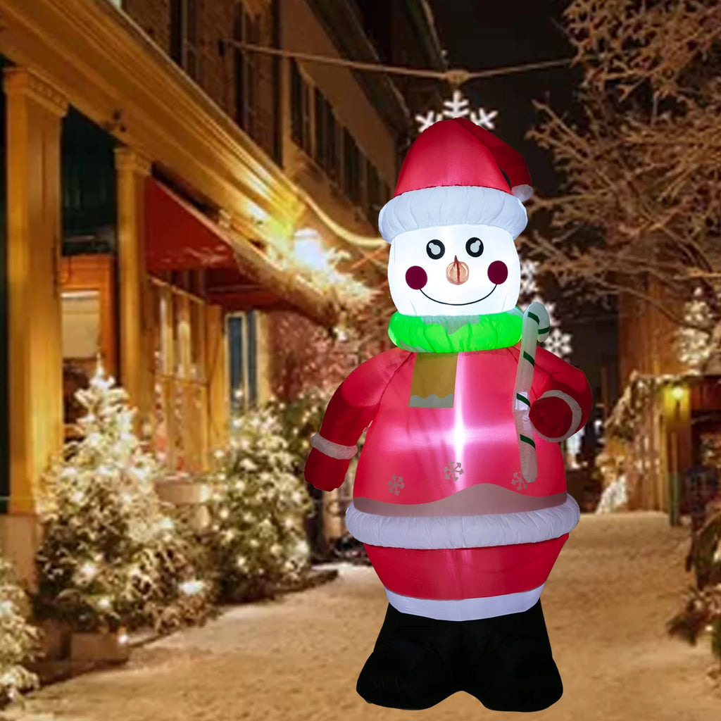 7ft Christmas Inflatables Snowman Outdoor Yard Decorations Y403