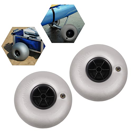 10" Inflatable Balloon Wheels, 2PCS Sand Tires J7678