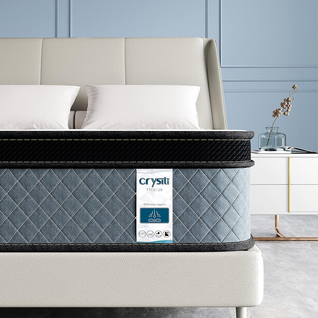 Queen Size Memory Foam Innerspring Hybrid Mattress G417