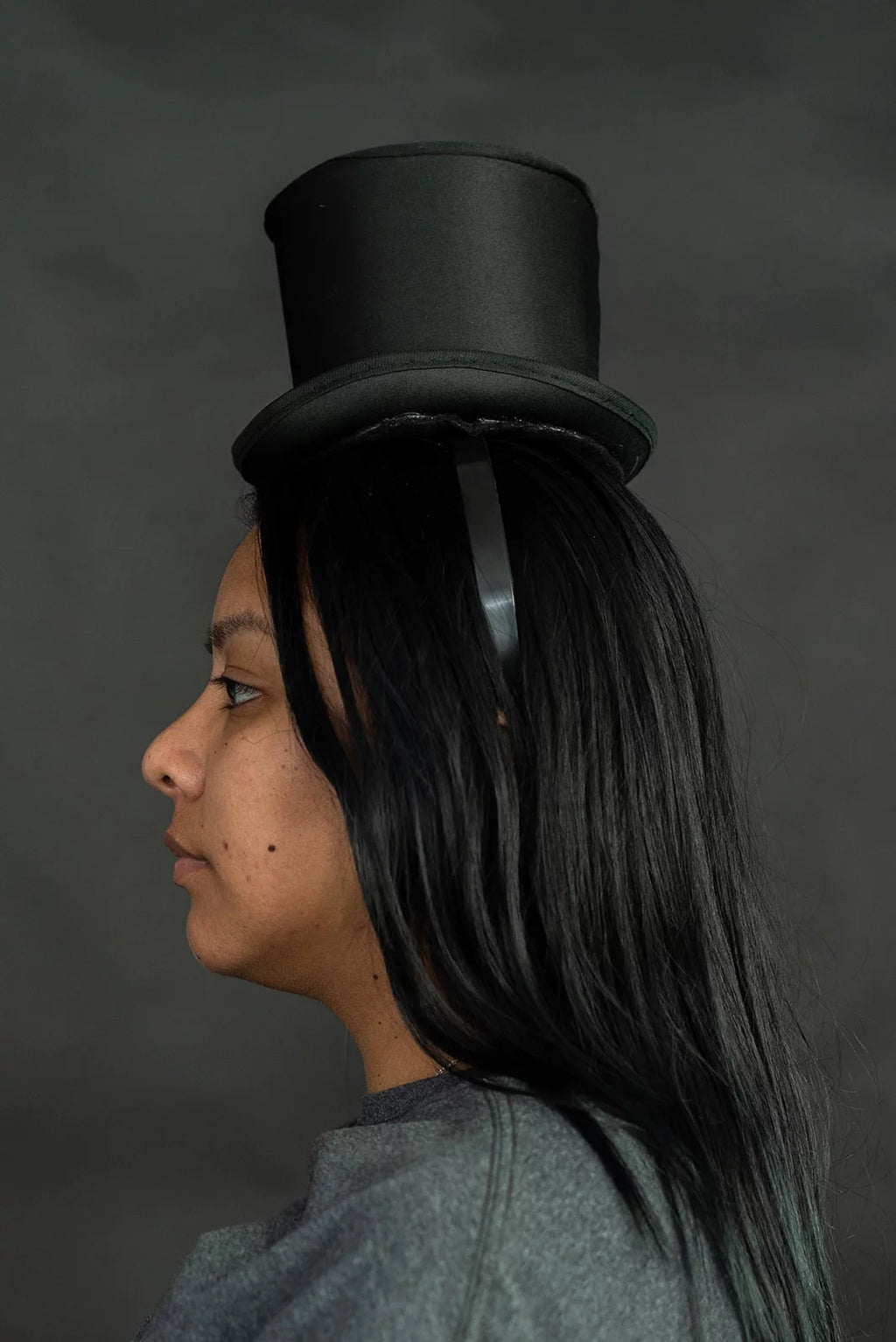 Black Mini Top Hat Headband G70402