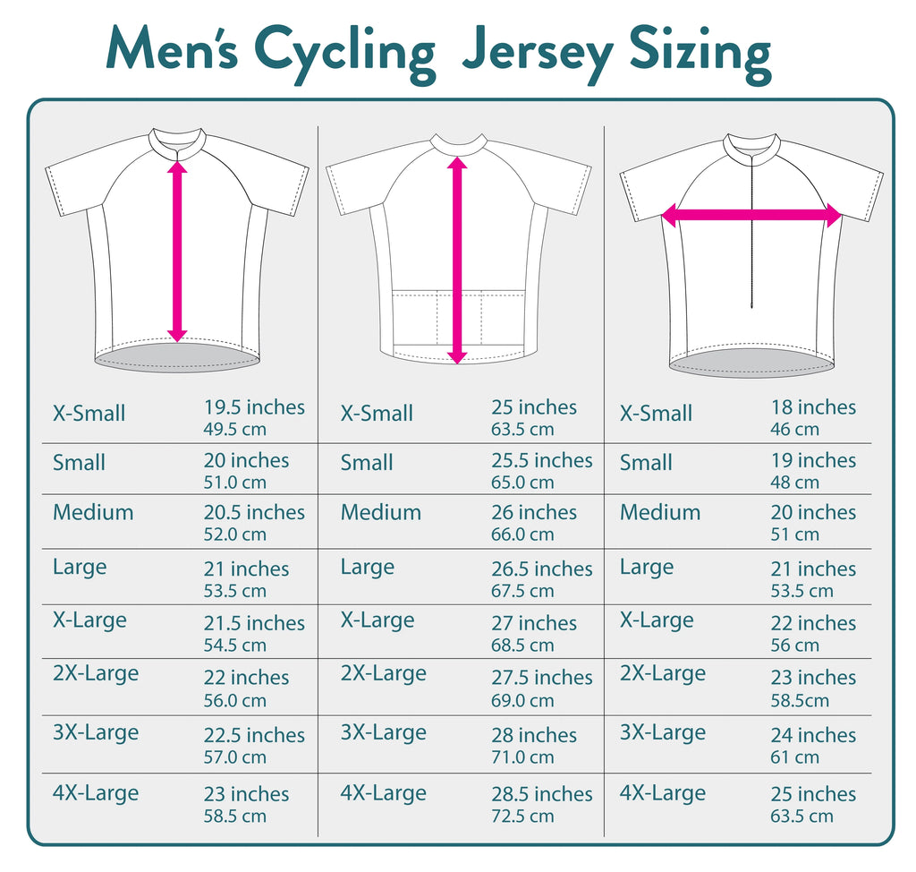 Bike Short Sleeve Cycling Jersey for Men - Size XL U5522