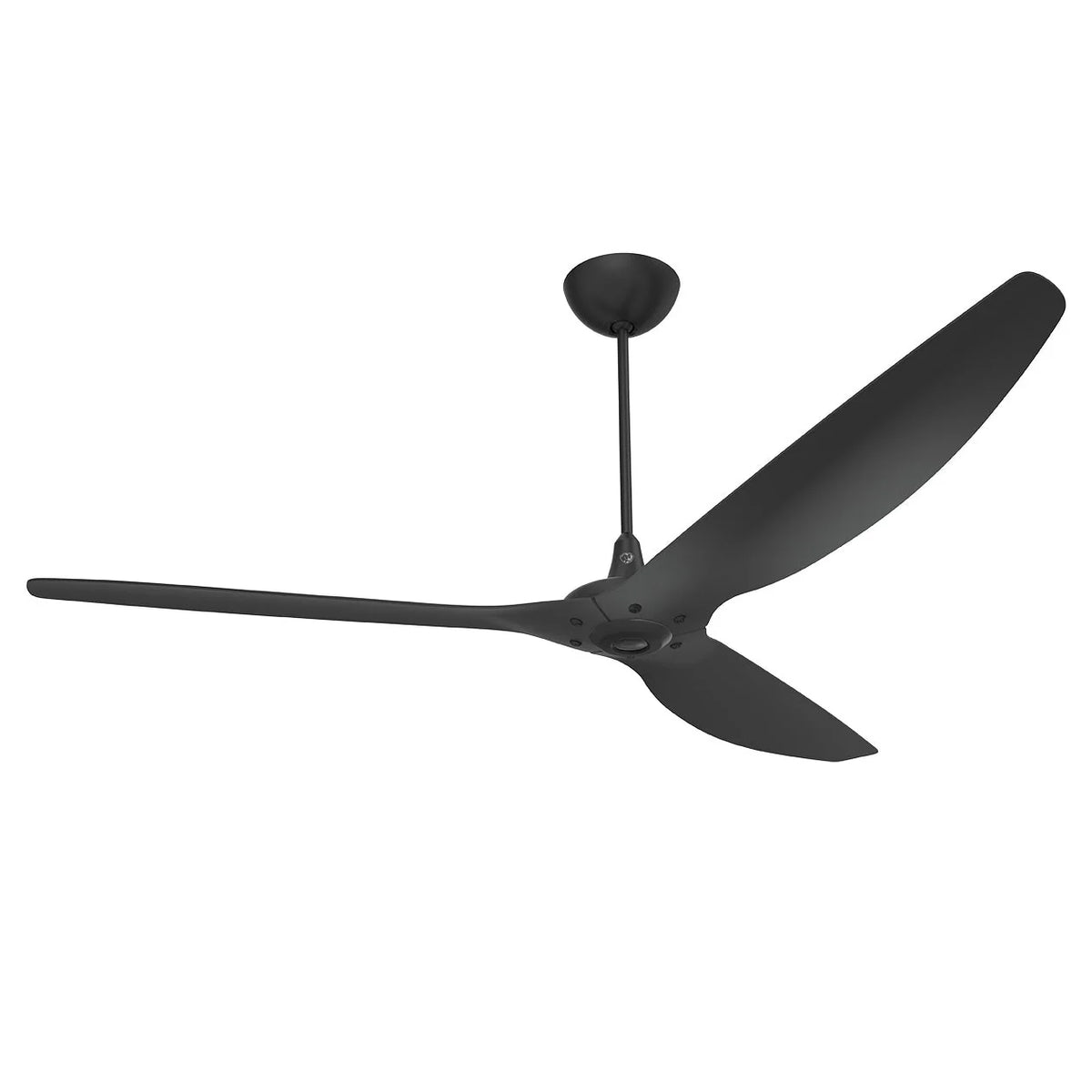 84 Ceiling Fan with Black Blades and Black Finish O218