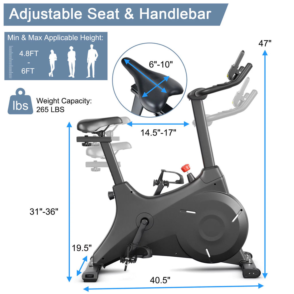 Magnetic Resistance Stationary Exercise Bike P56058