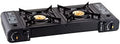 2-Burner Butane Countertop Range / Portable Stove with Brass Burners R168908