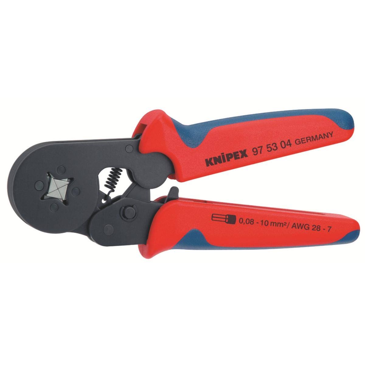 Self-Adjusting Crimping Pliers for Cable Ferrules J9065