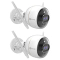 White Dual-Lens Security Camera 2-Pack Q532