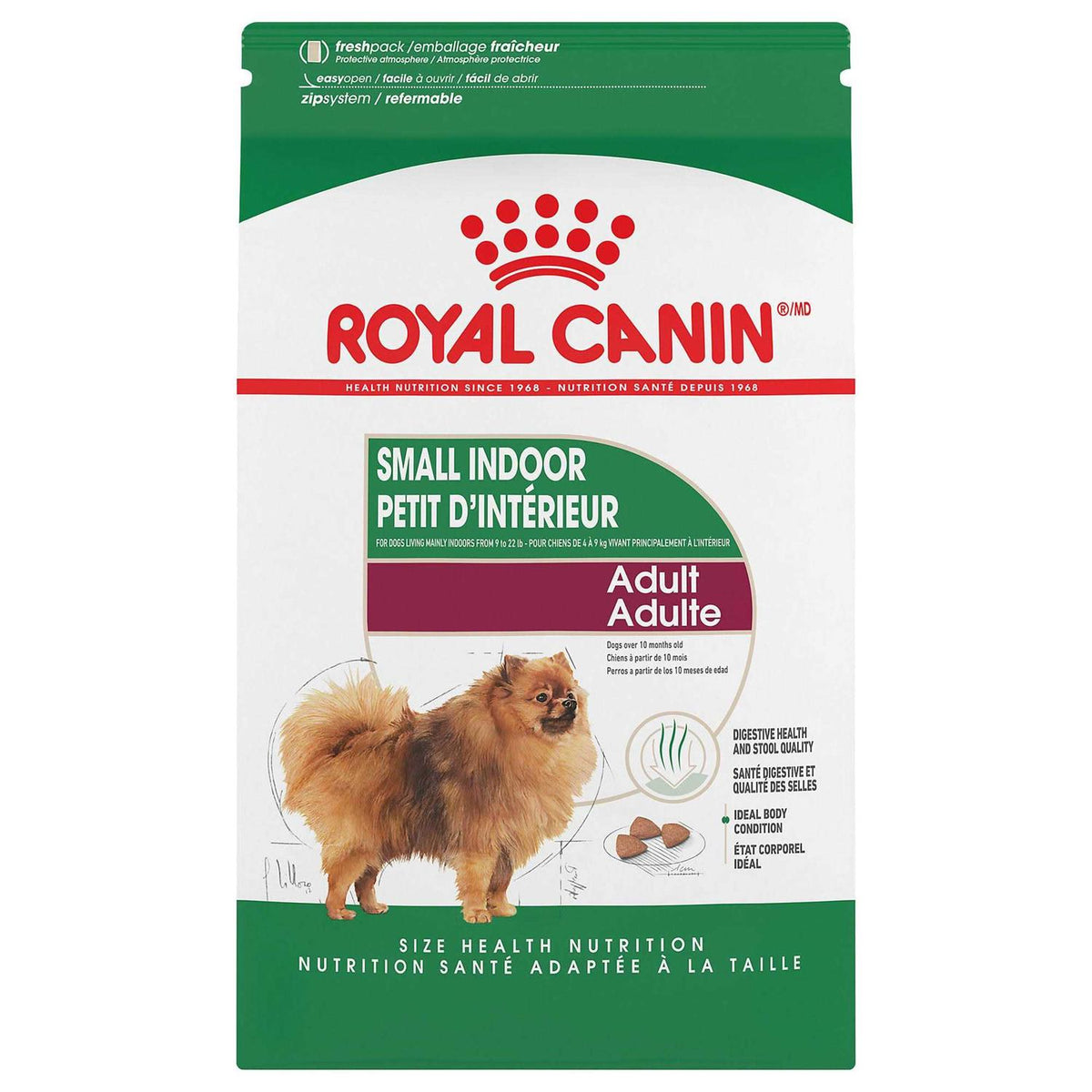Small Indoor Adult Dry Dog Food C6156