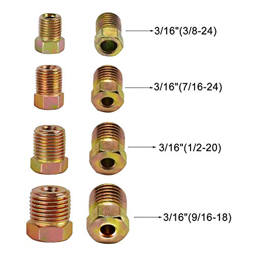 3/16 Copper Coated Brake Line Tubing Kit Z844924