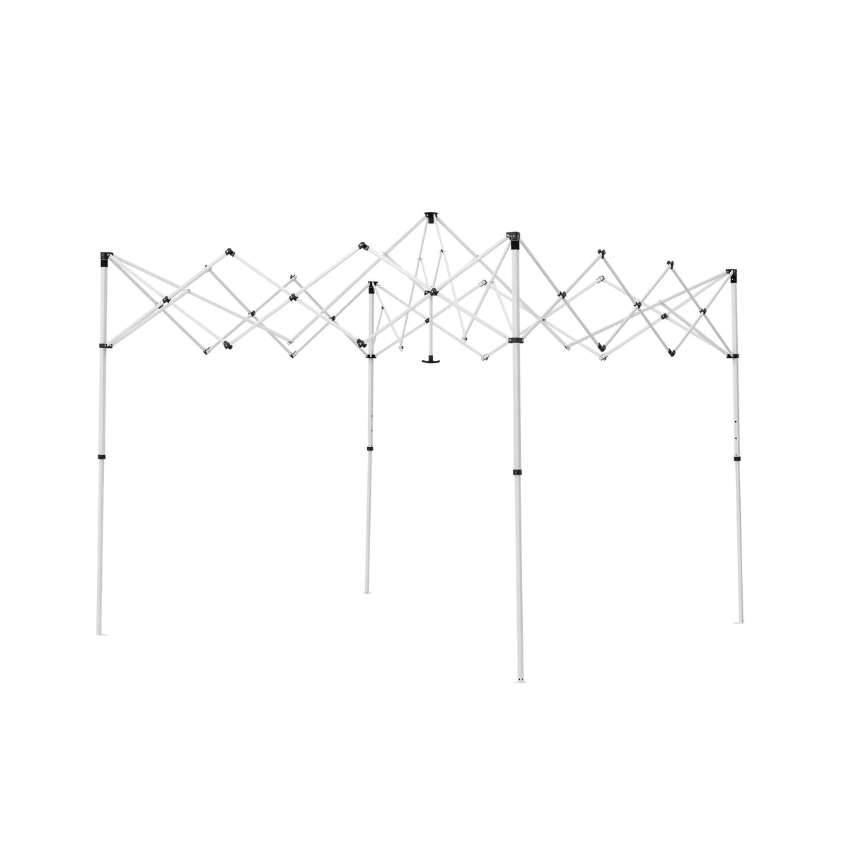 White 10 ft x 10 ft Instant Canopy B834