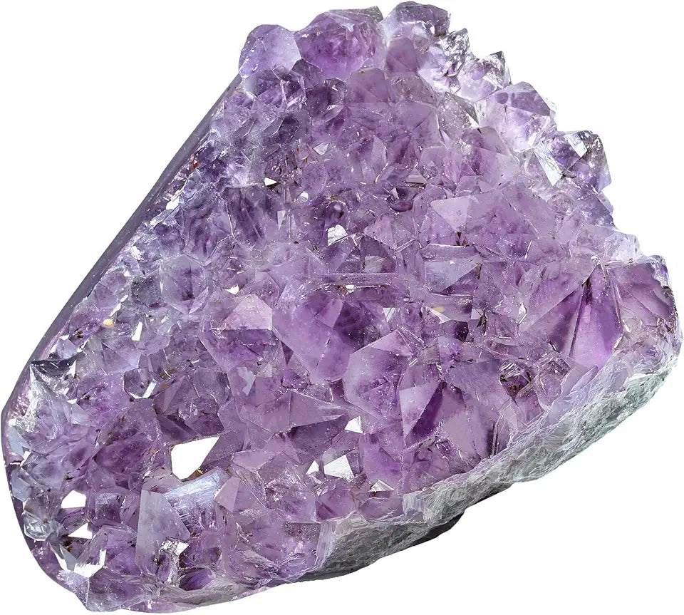 Natural Amethyst Crystal Geode Cluster Specimen K350