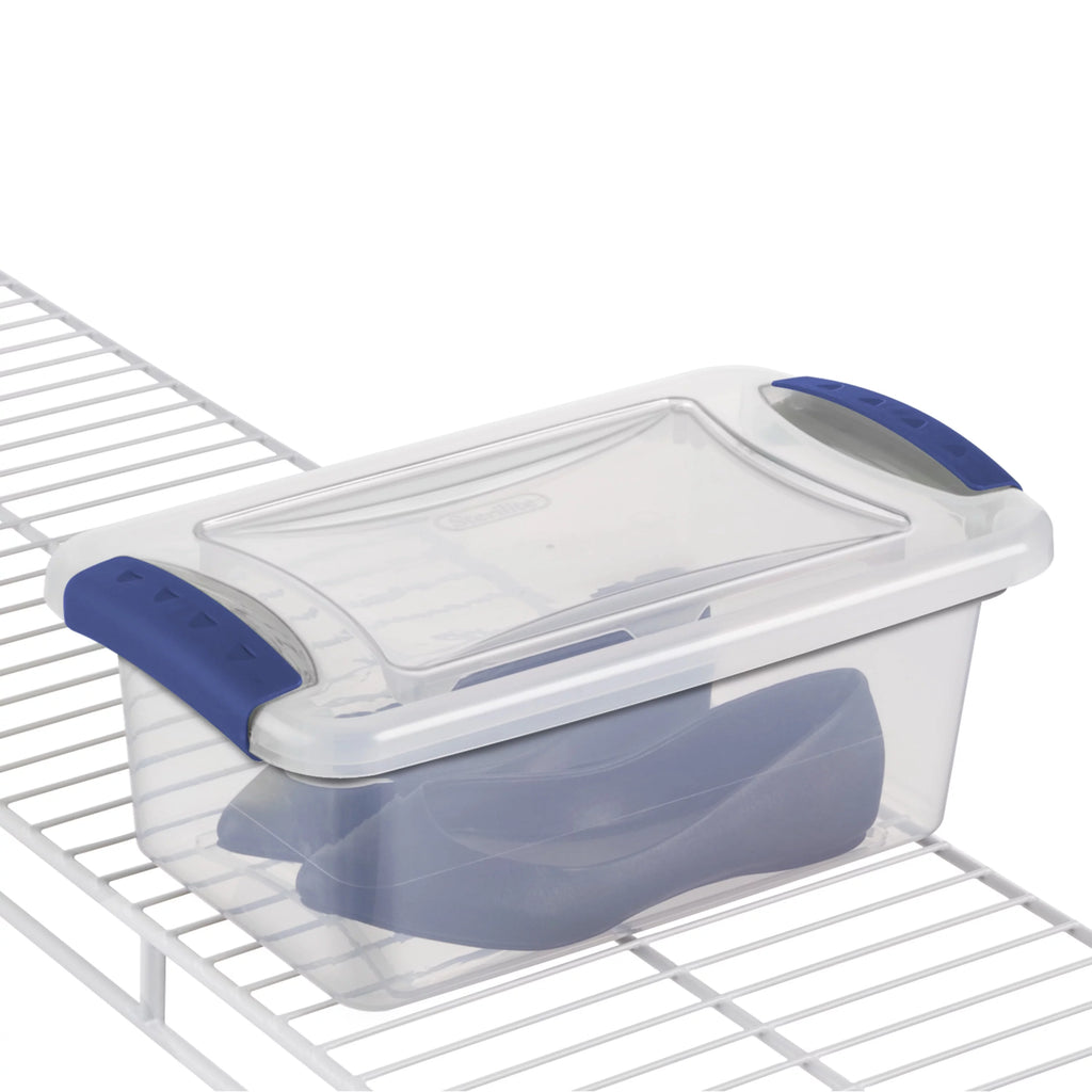 7 Qt Latch Box Plastic Set of 14 K756