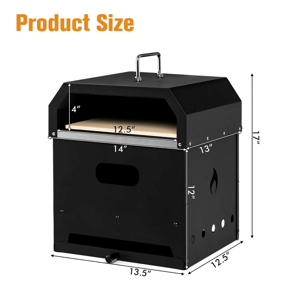 4-in-1 Wood Fired Pizza Oven F647