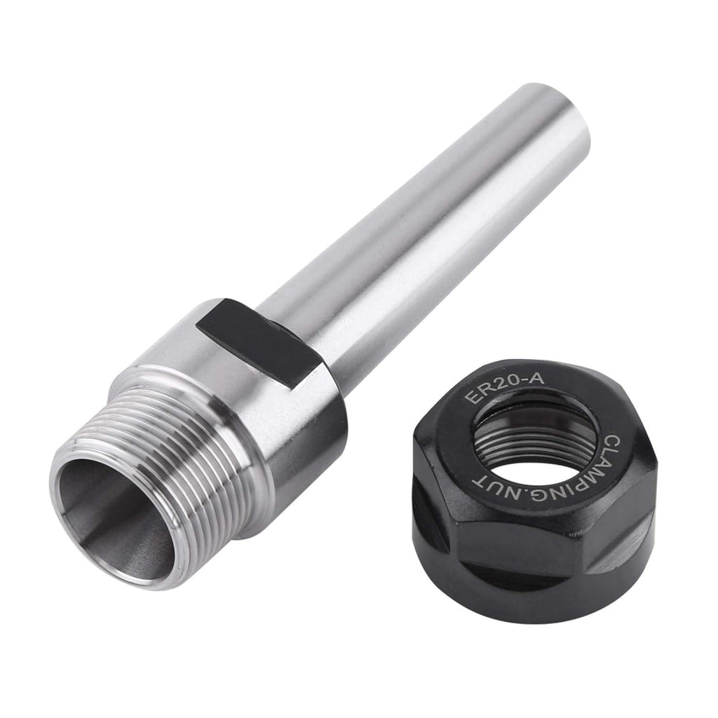 Taper Collet Holder Carbon Steel Chuck Face Milling for ER20 Chucks Pack of 2 J845