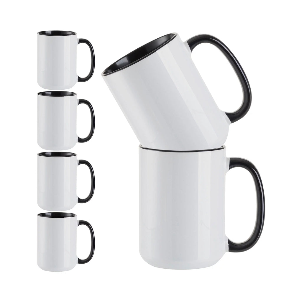 6 Pack 15oz Sublimation Mugs V2181