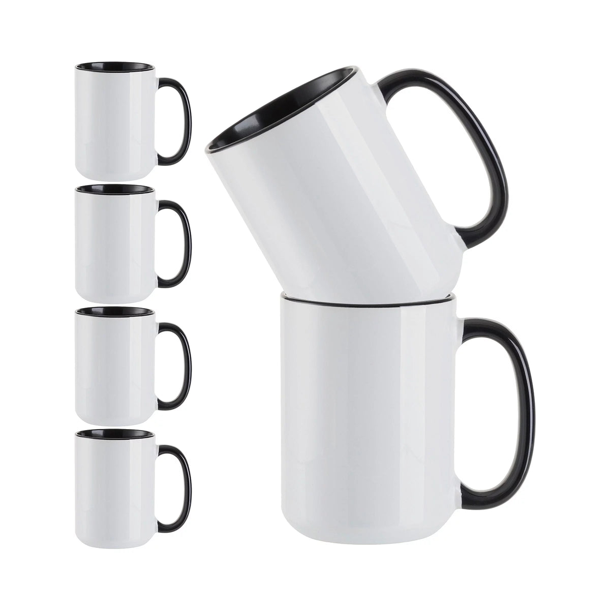 6 Pack 15oz Sublimation Mugs V2181