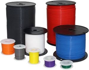 PTFE High Temperature Stranded Wire 24 Gauge 500 ft Orange M880922