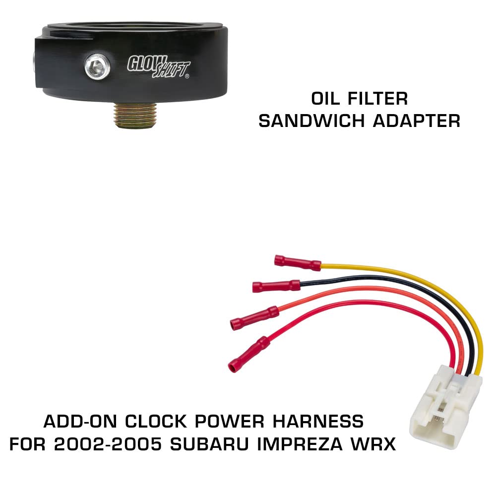 Tinted 7 Color 30 PSI Boost/Vacuum 100 PSI Oil Pressure Oil Temperature Gauges Fiberglass Triple Dashboard Pod L7459
