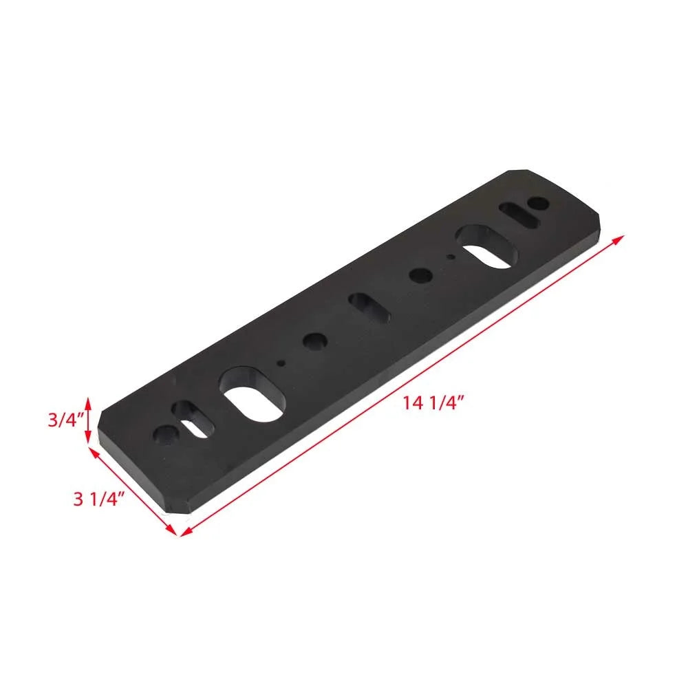 Black Boat Foot Pads Set of 2 C2022