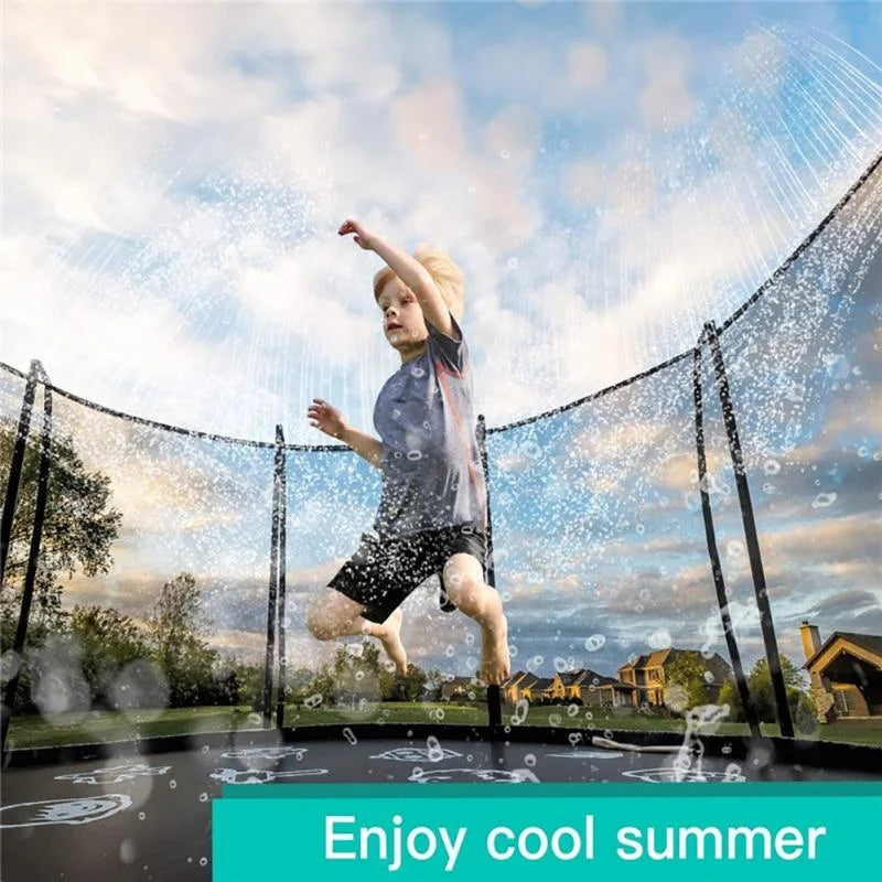 Trampoline Sprinkler Water Sprayer Toy Accessories 39.4ft B682088