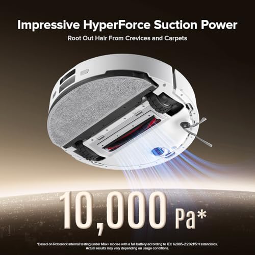 Robot Vacuum and Mop Cleaner, 5500Pa Suction, Lidar Navigation I699