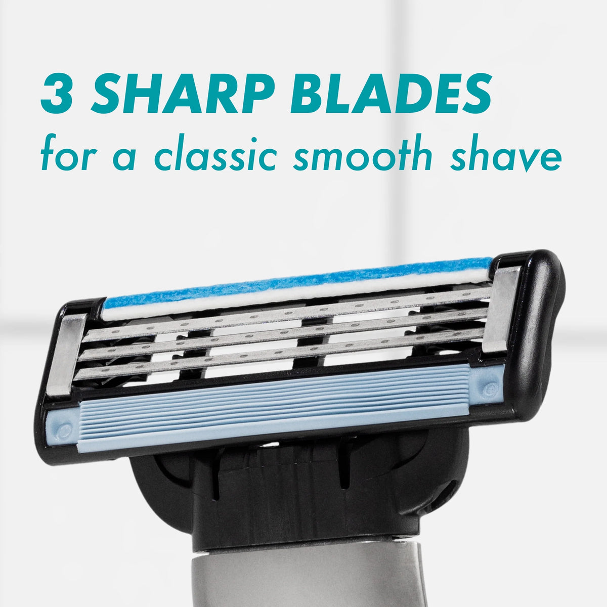 Mens Razor Handle and 2 Blade Refills Y6746