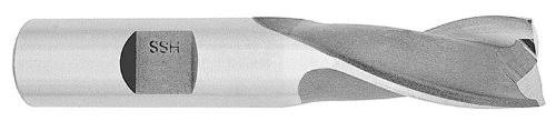 HSS 2 Flute Single End Mill 1-1/8x22 x 3/4x22 Y313