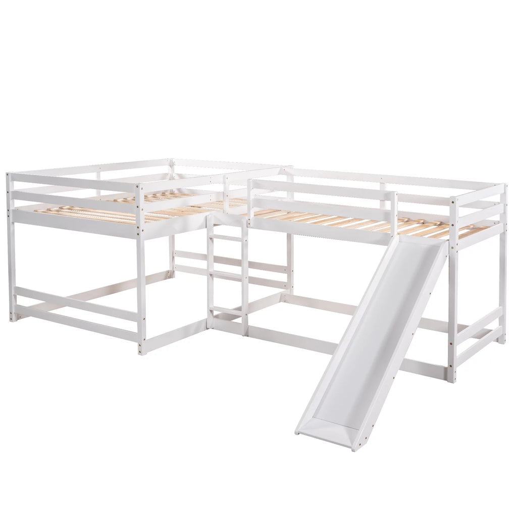 Wood Twin and Full Bunk Beds U524542