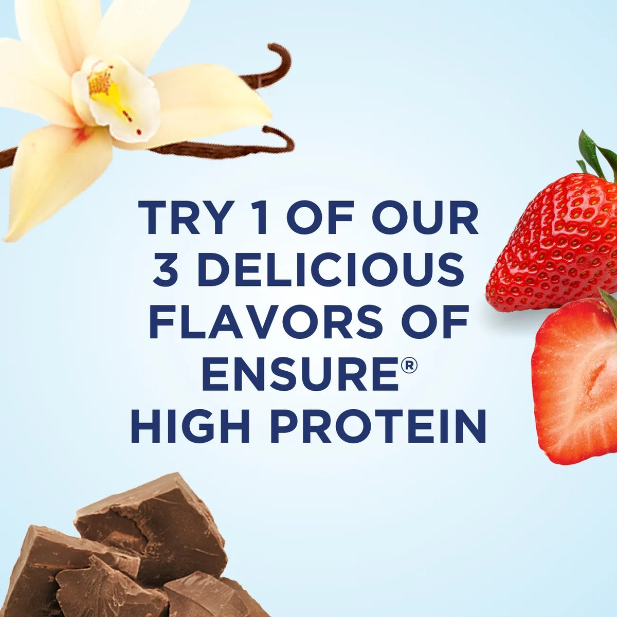 High Protein Nutrition Shake, Milk Chocolate, 8 fl oz, 24 Count Y703275