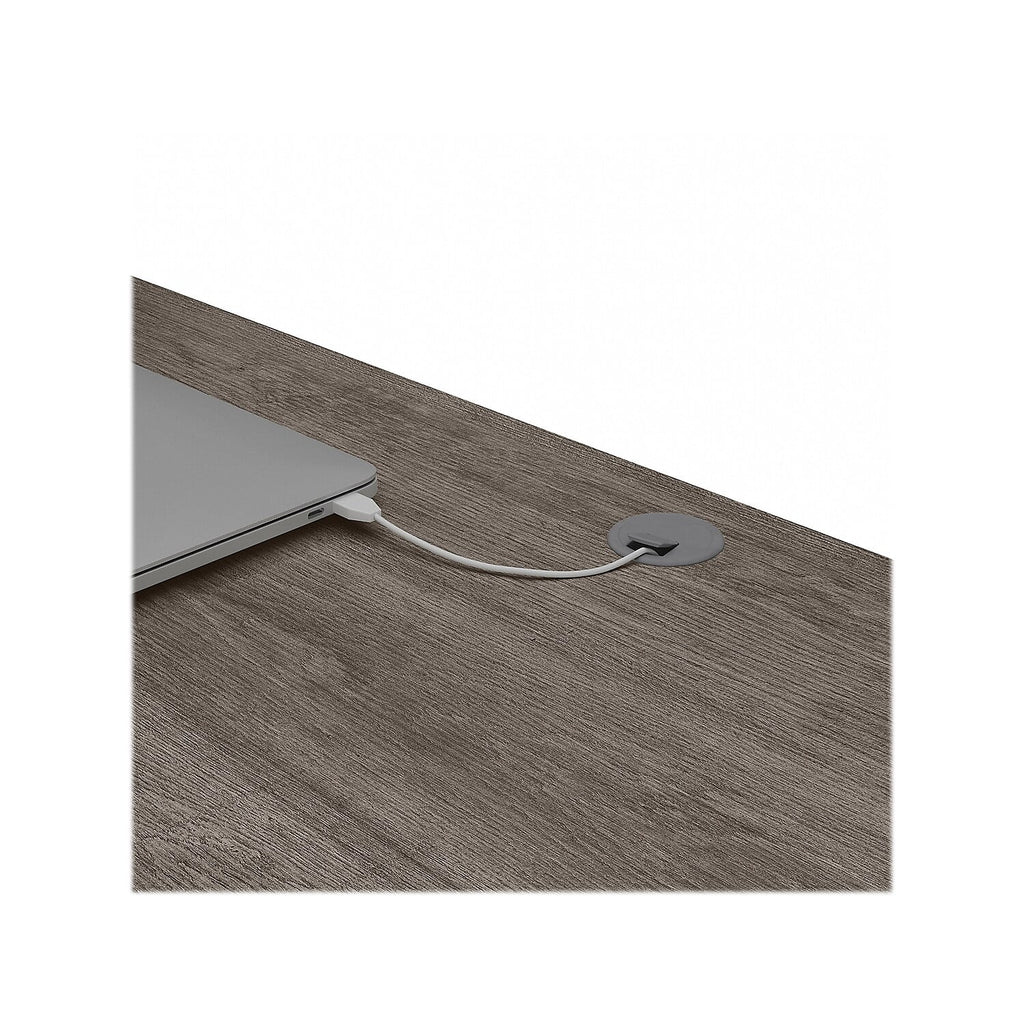 L Shaped Desk with Cabinet Y4917