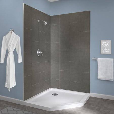 Two Panel Neo-Angle Shower Wall K7014