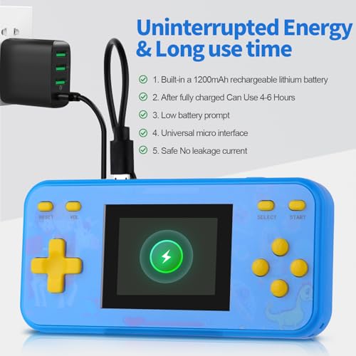 Handheld Game Console with 240 Retro Video Games E36870