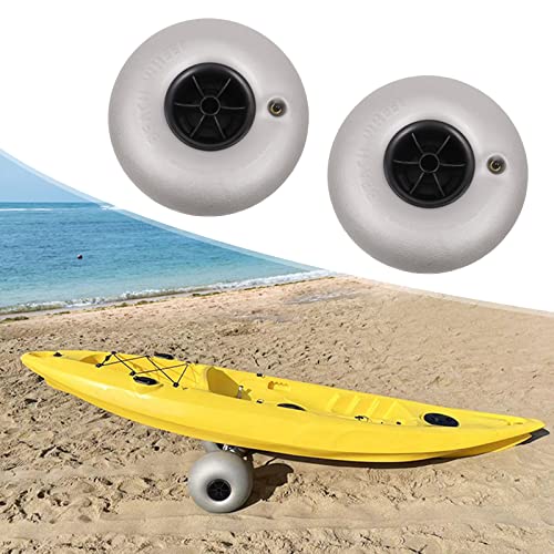 10" Inflatable Balloon Wheels, 2PCS Sand Tires J7678
