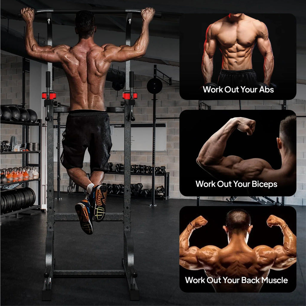 Multifunction Power Tower Dip Station Pull up Bar N209