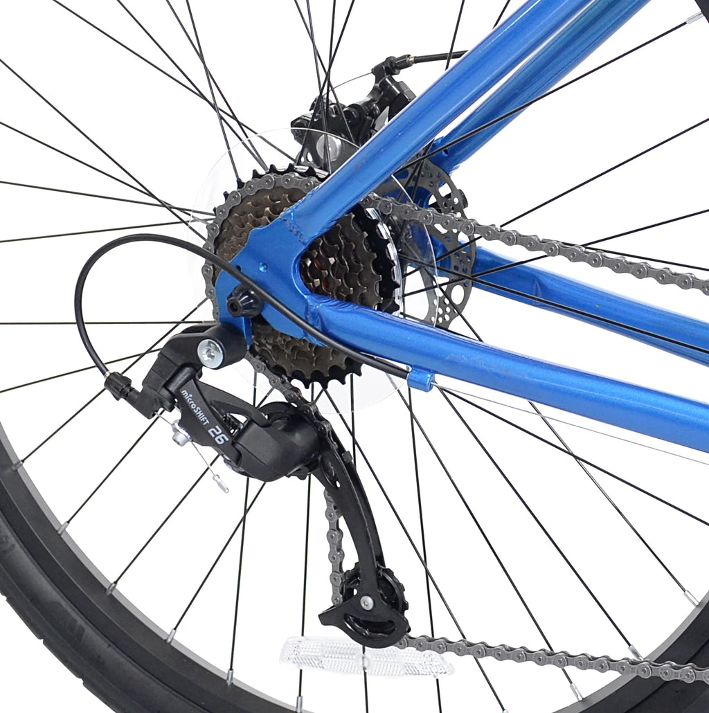 27.5 in. Blue Aluminum All-Terrain Bicycle D1393