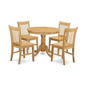 Oak Dining Table & 4 Chair C4018