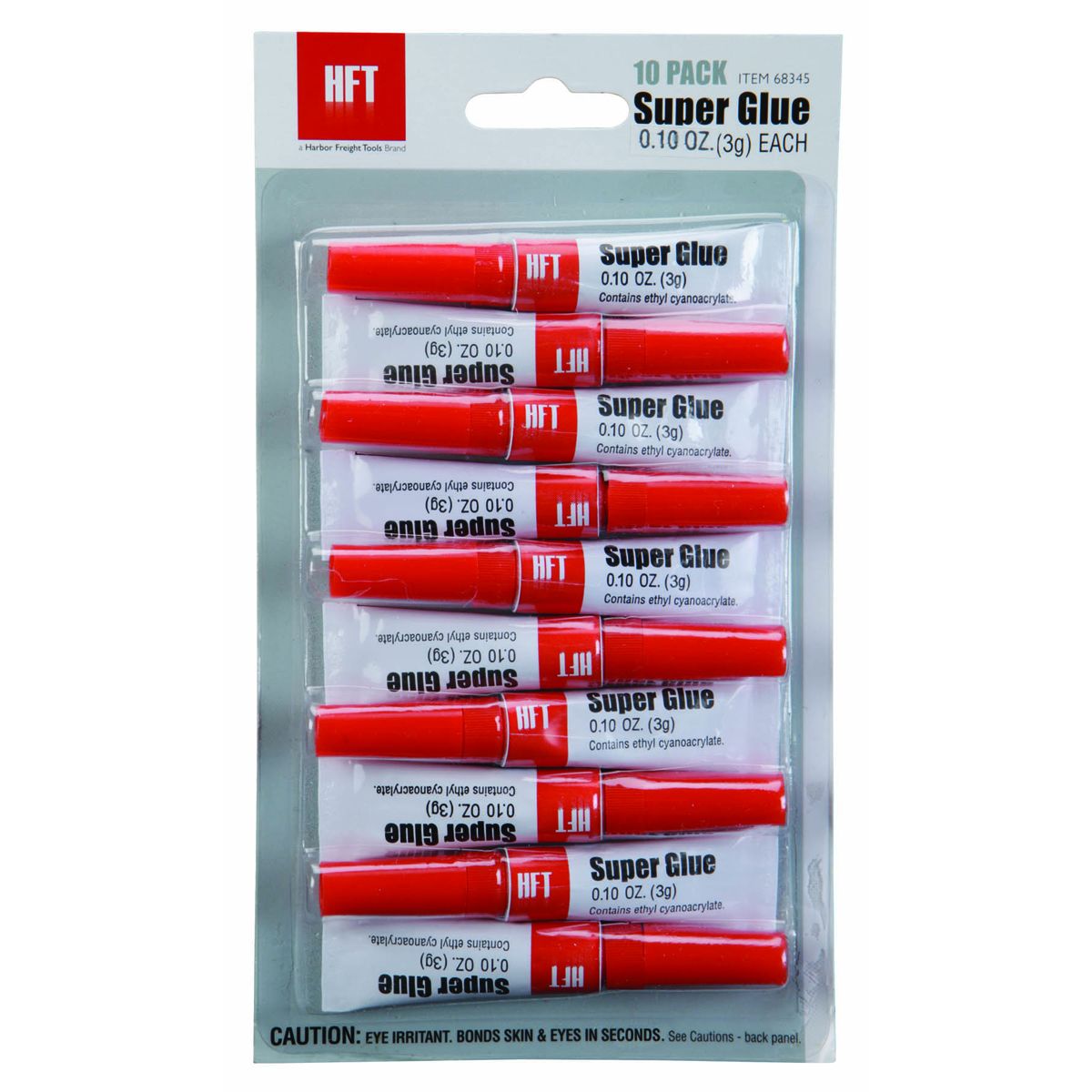 High-Strength Super Glue, 10-Pack H3822