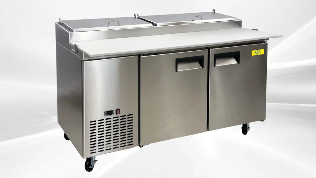 Commercial Pizza/Salad Prep Stainless Steel Table Refrigerator 16.9 cu. ft. X191701