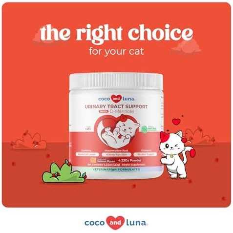 Cranberry Incontinence & Urinary Tract Support Powder Supplement for Cats F403313