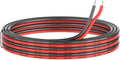 10 Gauge Silicone 2 Conductor Parallel Wire, 33ft, Red Black Z1220