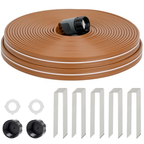 20 ft 2 Pack Soaker Hose with Holes D6504