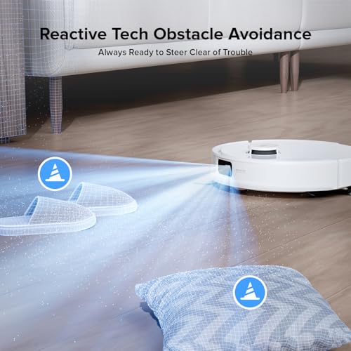 Robot Vacuum and Mop Cleaner, 5500Pa Suction, Lidar Navigation I699