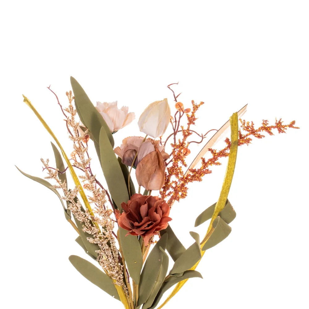 5' Brown/Cream Lantern Garland K465093